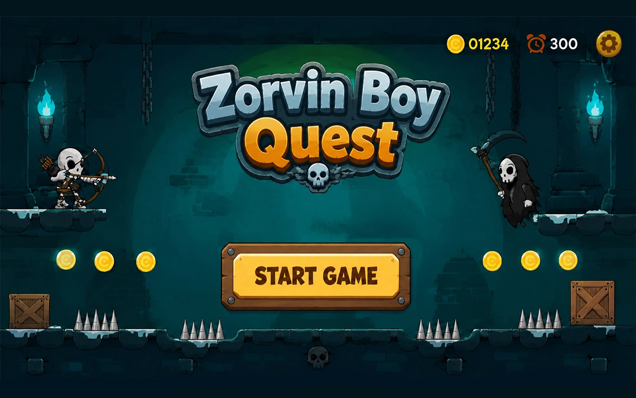 Zorvin Boy Quest gameplay